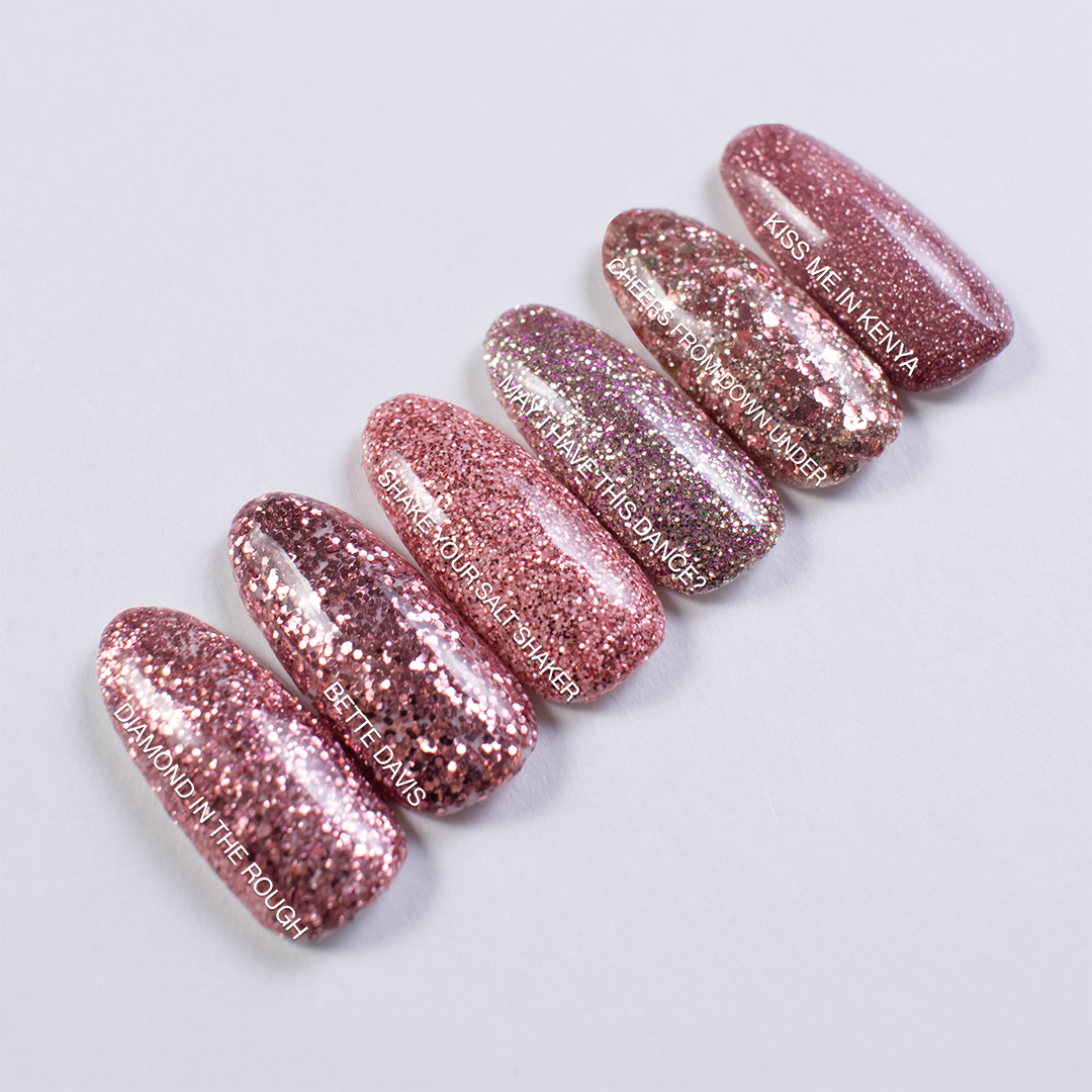 P+ Diamond in the Rough Glitter Gel Polish